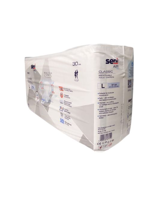 Seni Classic Air Adult Diaper Sticker Type Large 30'S