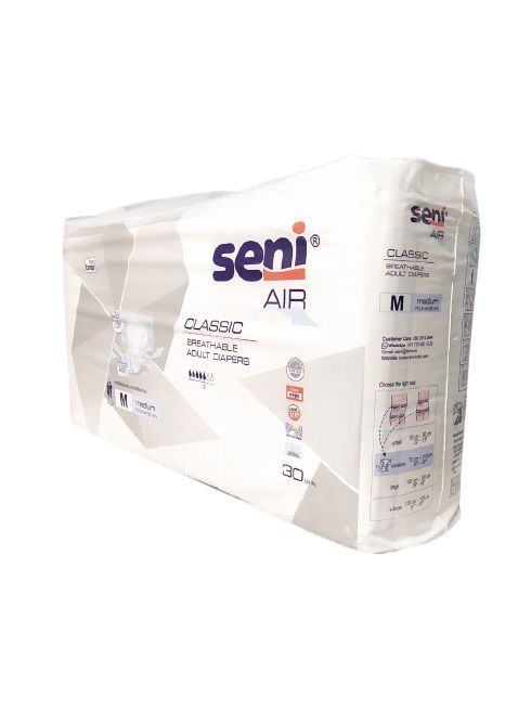 Seni Classic Air Adult Diaper Sticker Type Medium 30'S